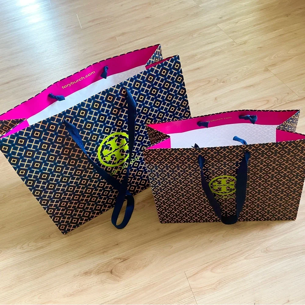 Tory Burch shopping bag Medium + Small Size